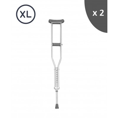 AD131XL High Axillary Crutch (Pair)
