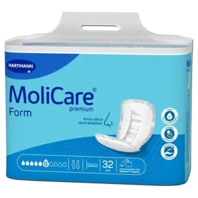 Serviettes d’incontinence Premium Form 6 gouttes