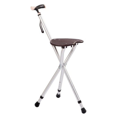 Adjustable Cane With Seat
