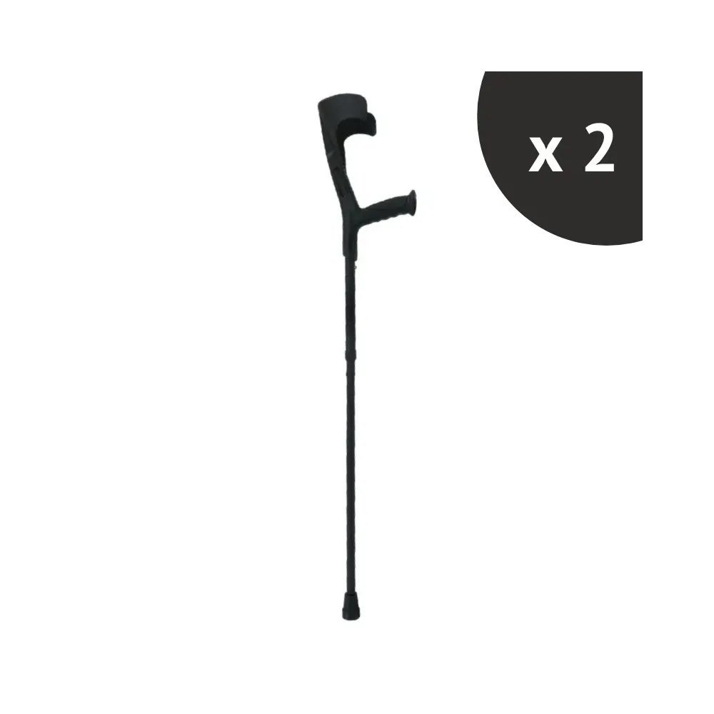 Garcia pliant Canadian 2163 Noir (Paire) | ® Loja Ortopédica