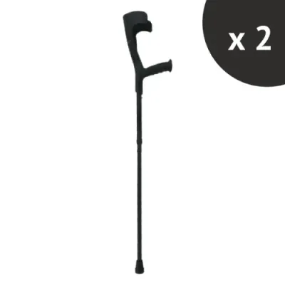 Garcia pliant Canadian 2163 Noir (Paire) | ® Loja Ortopédica