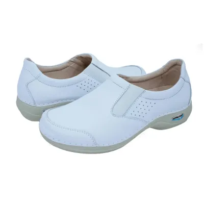 Wash’Go Chaussures de Varsovie Blanches