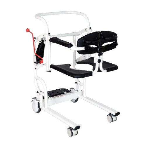 Transfer chair with tray