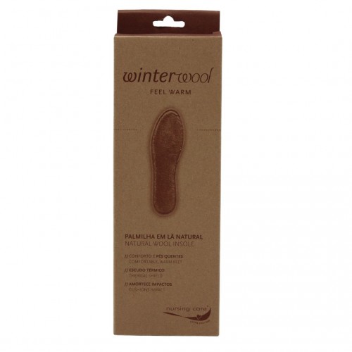 Winterwool  Natural Wool and Cork Insole