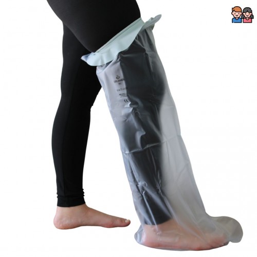 Waterproof Plaster Leg Protector Pediatric - Long