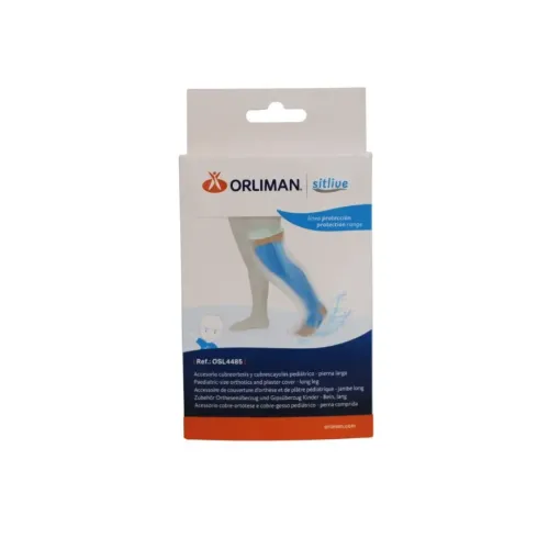 Protège-plâtre imperméable pour jambe pédiatrique - Long