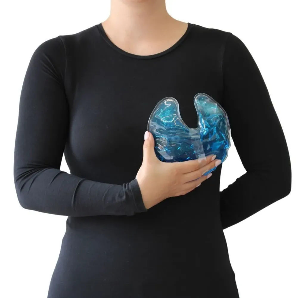 Compresse en gel chaud et froid pour la poitrine