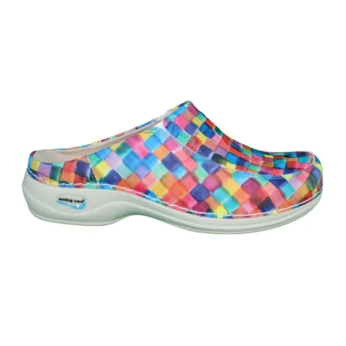 Carrés colorées de Clog’Wash’Go Paris