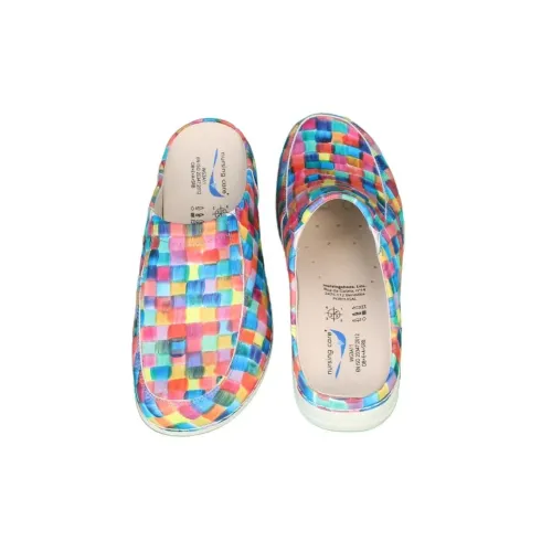 Carrés colorées de Clog’Wash’Go Paris
