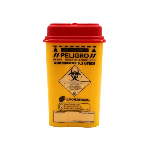 Conteneur à déchets 0,5 litre