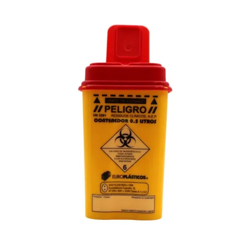 Conteneur à déchets 0,5 litre