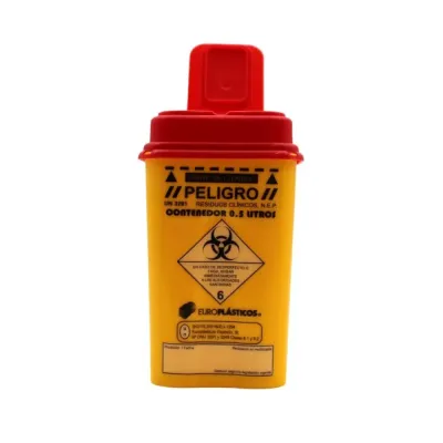 Conteneur à déchets 0,5 litre