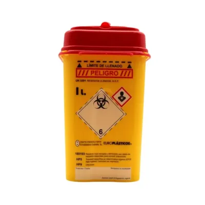 Conteneur à déchets 1 litre