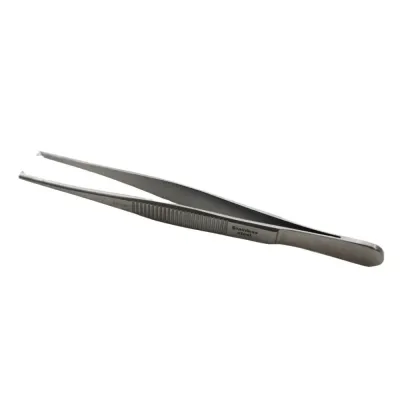 Pince droite avec dents de 11,5 cm