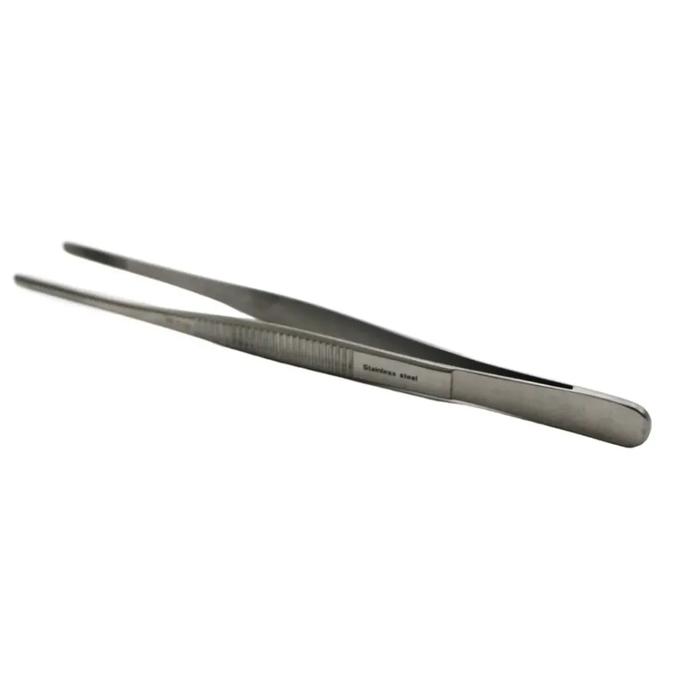 Pince droite avec dents de 14,5 cm