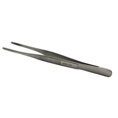 Pince droite avec dents de 14,5 cm