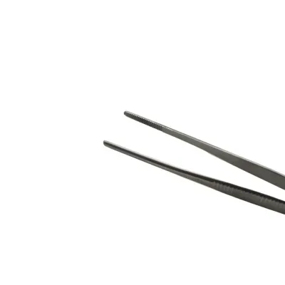 Pince droite avec dents de 14,5 cm