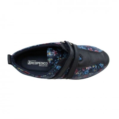 Sneaker L16 Arcopedico Navy Floral