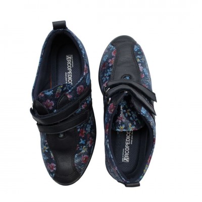 Sneaker L16 Arcopedico Navy Floral