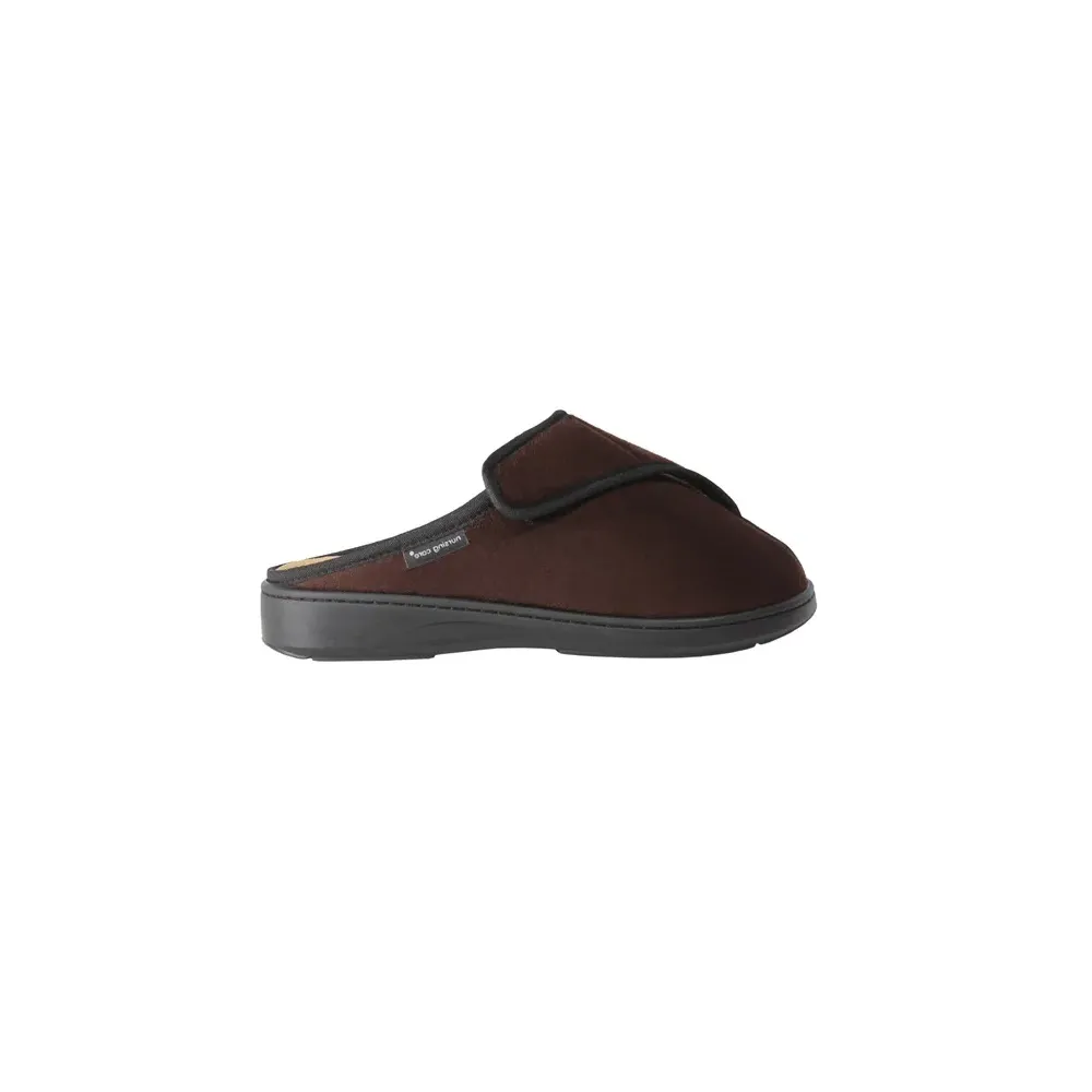 Chausson textile unisex confortable Sicó Brown