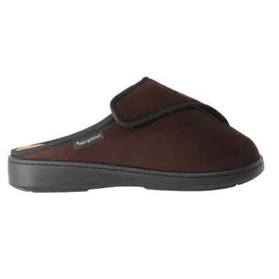 Chausson textile unisex confortable Sicó Brown