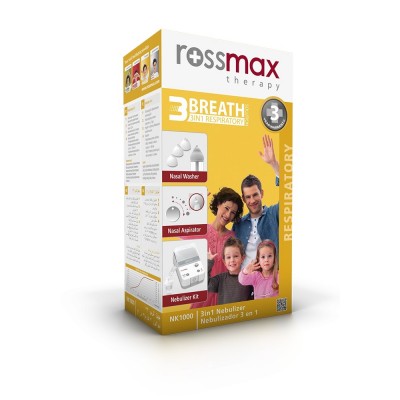 Rossmax Nasal Nebulizer | Vacuum Cleaner | Irrigator