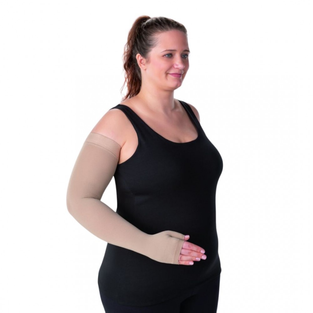 Orthopaedic Centre Malta - Post operative compression garment to be used  after surgery. The garment has lateral hooks to help the client put on the  garment without excessive force. This garment is