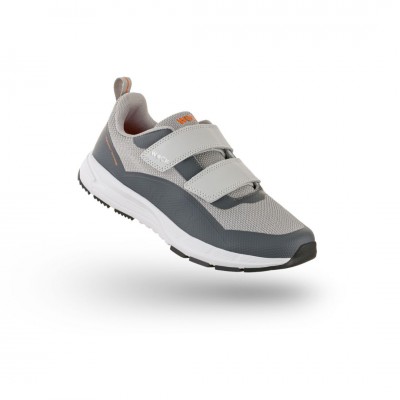 Wock Reblast Silver Sneaker with Velcro