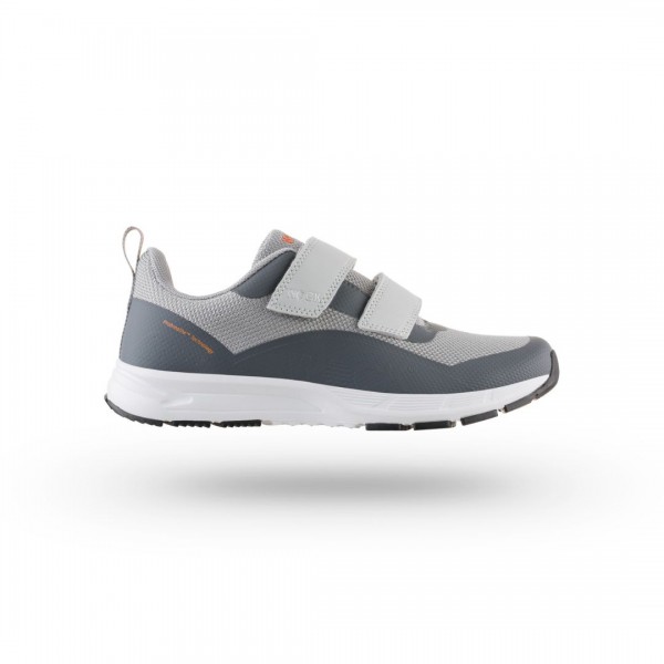Wock Reblast Silver Sneakers with Velcro