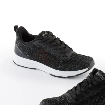 Chaussures de travail WOCK Paillettes noires Breelite | ® Loja Ortopédica