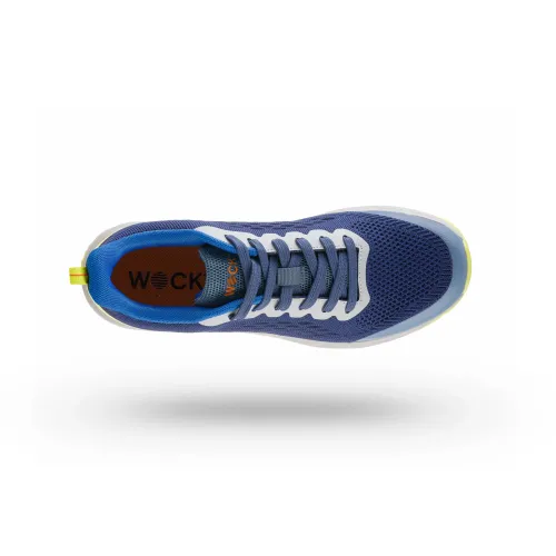 Wock Sneaker Breelite bleu avec gris clair