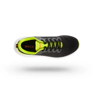 Wock Chaussures de travail Actionpro noires et jaunes | Loja Ortopédica