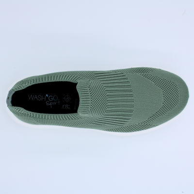 Sneakers Wash'Go Sport Onix Kaki Green