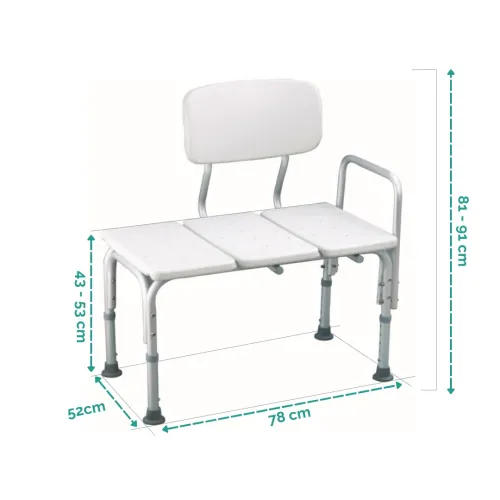 Chaise pour bac de douche baignoire García | Loja Ortopédica