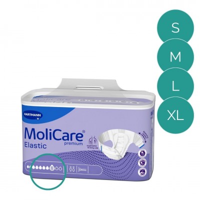 Molicare Premium Elastic Diapers 8 Drops
