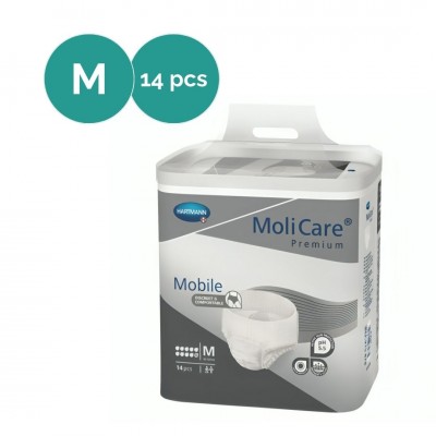 Underwear Diaper MoliCare Mobile 10 Drops