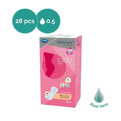 Compresse pour incontinence légère Molicare Ultra Micro | Loja Ortopédica