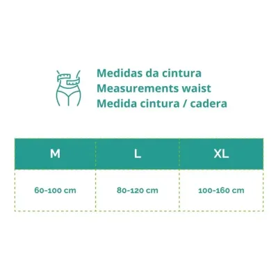 Serviettes de fixation du boxer Post-partum et incontinence | Loja Ortopédica