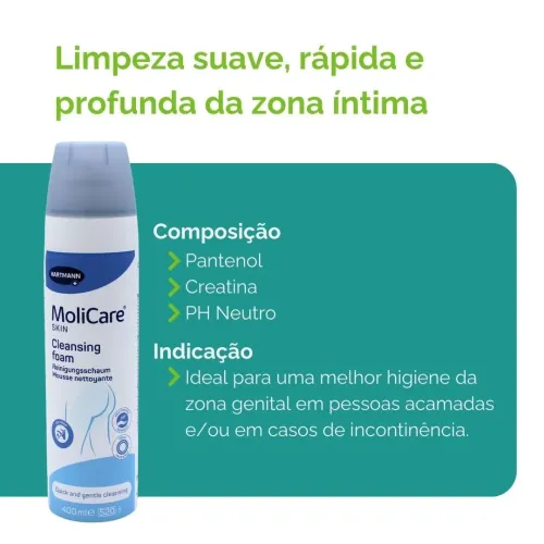 Mousse nettoyante Molicare Skin