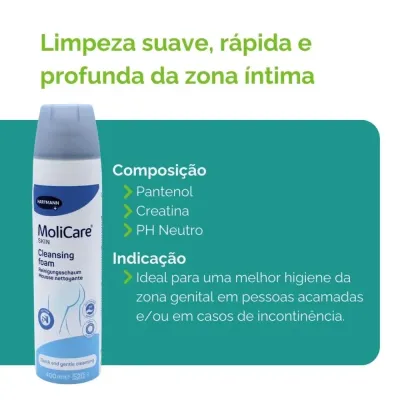 Mousse nettoyante Molicare Skin