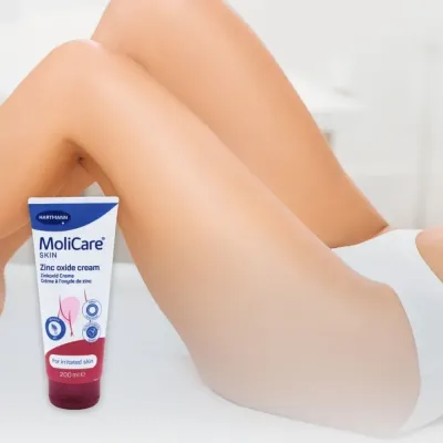 Crème dermoprotectrice à l’oxyde de zinc
