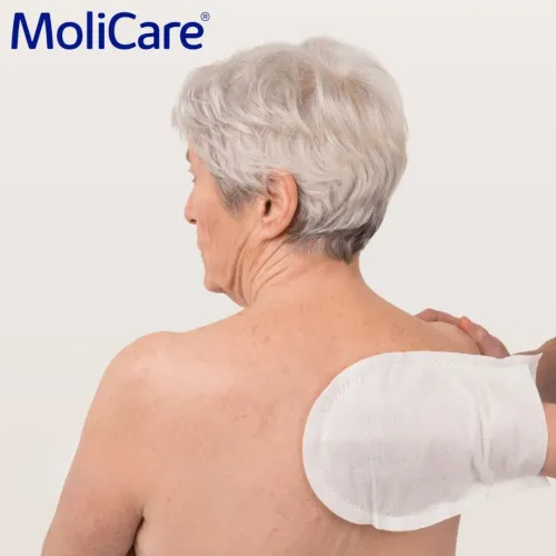 Gants imprégnés de peau Molicare