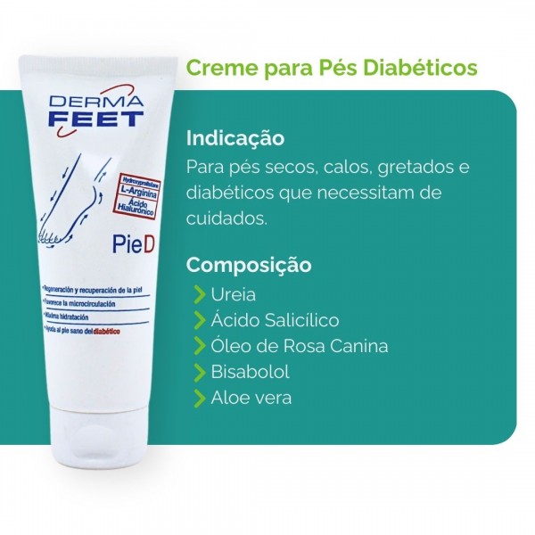 Creme para Pés Diabéticos