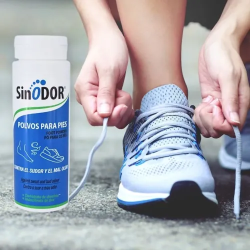 Poudre déodorante pour pieds