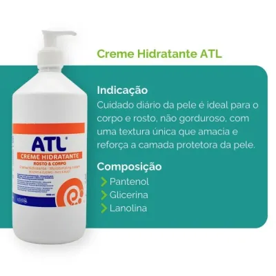 Crème hydratante ATL 1L