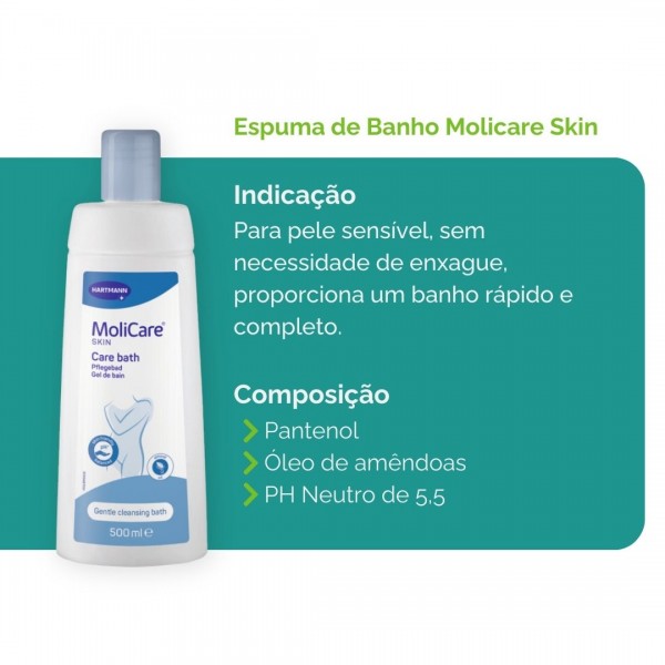 Espuma de Baño Molicare Skin