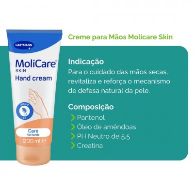 Creme para Mãos Molicare Skin