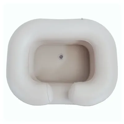 Lavage de tête gonflable