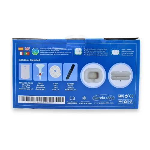 Lavage de tête gonflable