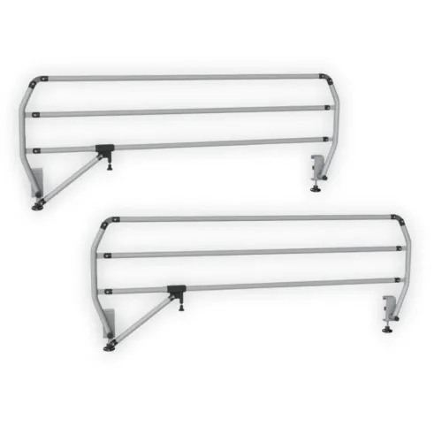 Paire de rails latéraux pliants : 3 sections